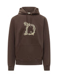Brown Graphic Logo Hoodie 1