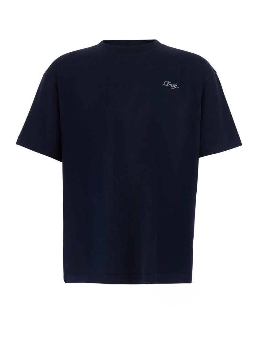 Navy Blue Crew Neck T-Shirt 1