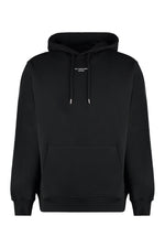 Black Regular Printed Hoodie 1