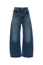 Blue Relaxed High Rise Jeans 1