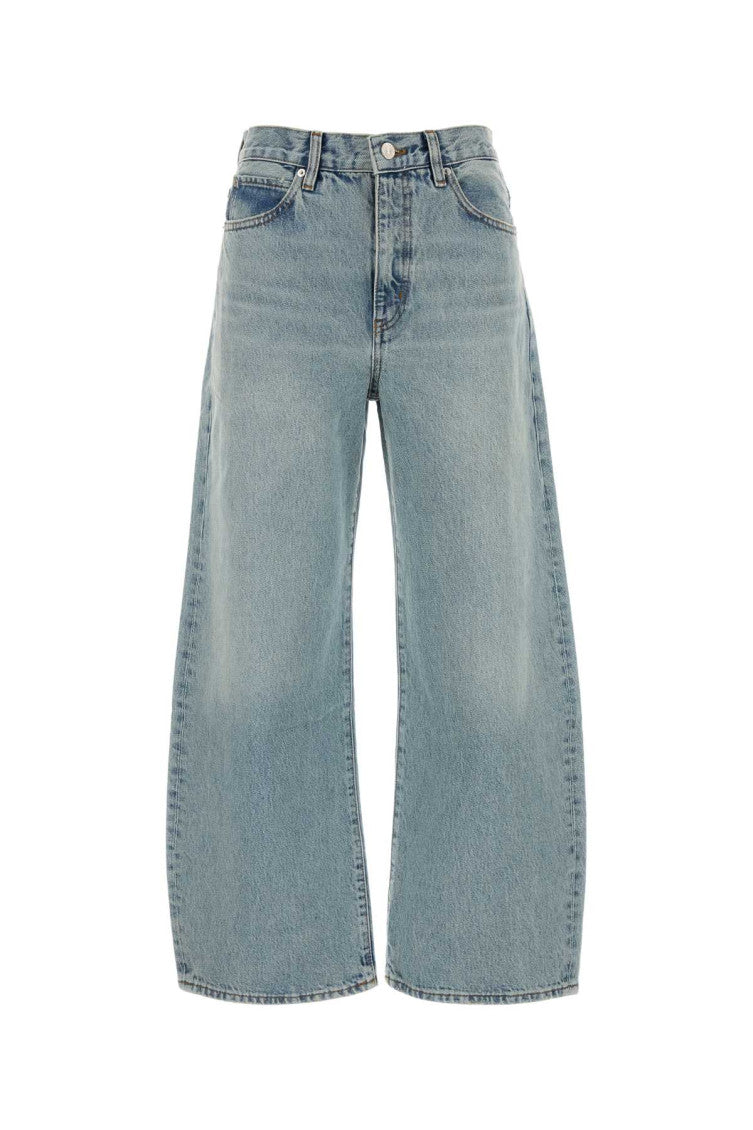 Light Blue Relaxed High Rise Jeans 1