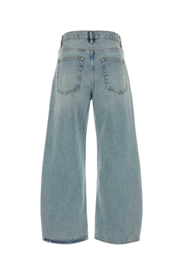 Light Blue Relaxed High Rise Jeans 2