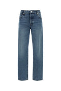 Light Blue Straight High Rise Jeans 1