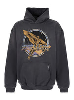 Grey Graphic Logo Hoodie 1
