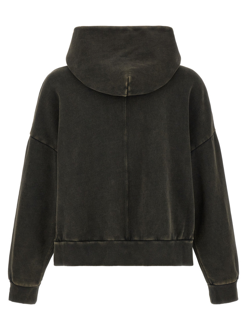 Black Relaxed Solid Hoodie 2