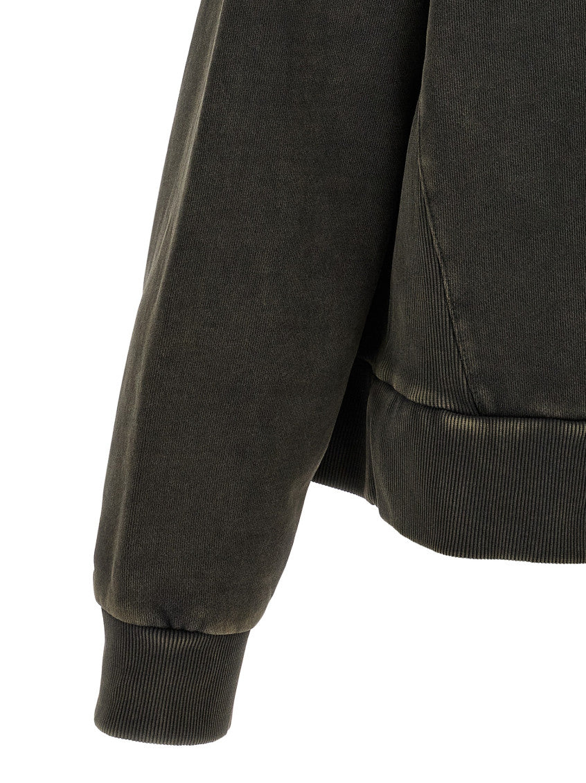Black Relaxed Solid Hoodie 4