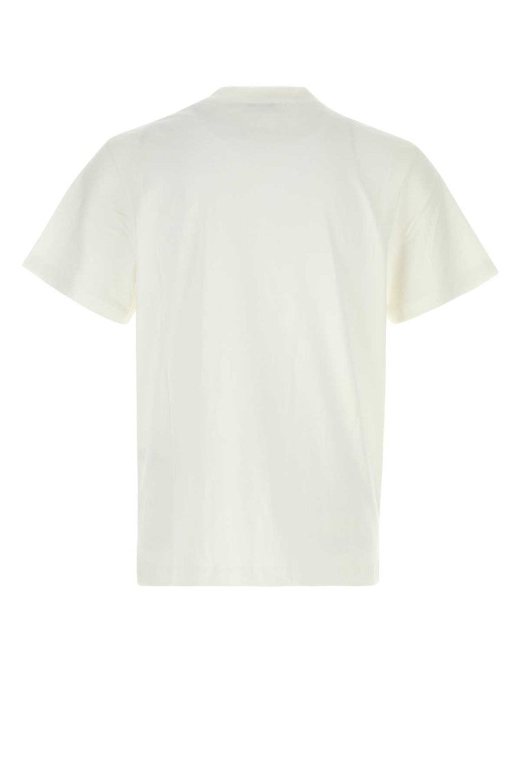 White Crew Neck T-Shirt 2