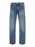 Blue Mid Rise Jeans 1