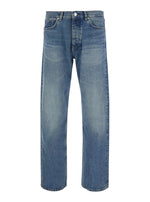 Blue Mid Rise Jeans 1