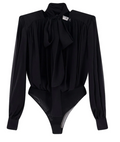 Black Slim Solid Body Shirt 1