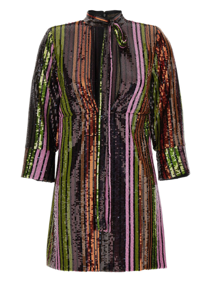 Multicolor Sequin Mini Dress 1