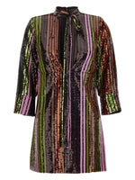 Multicolor Sequin Mini Dress 1