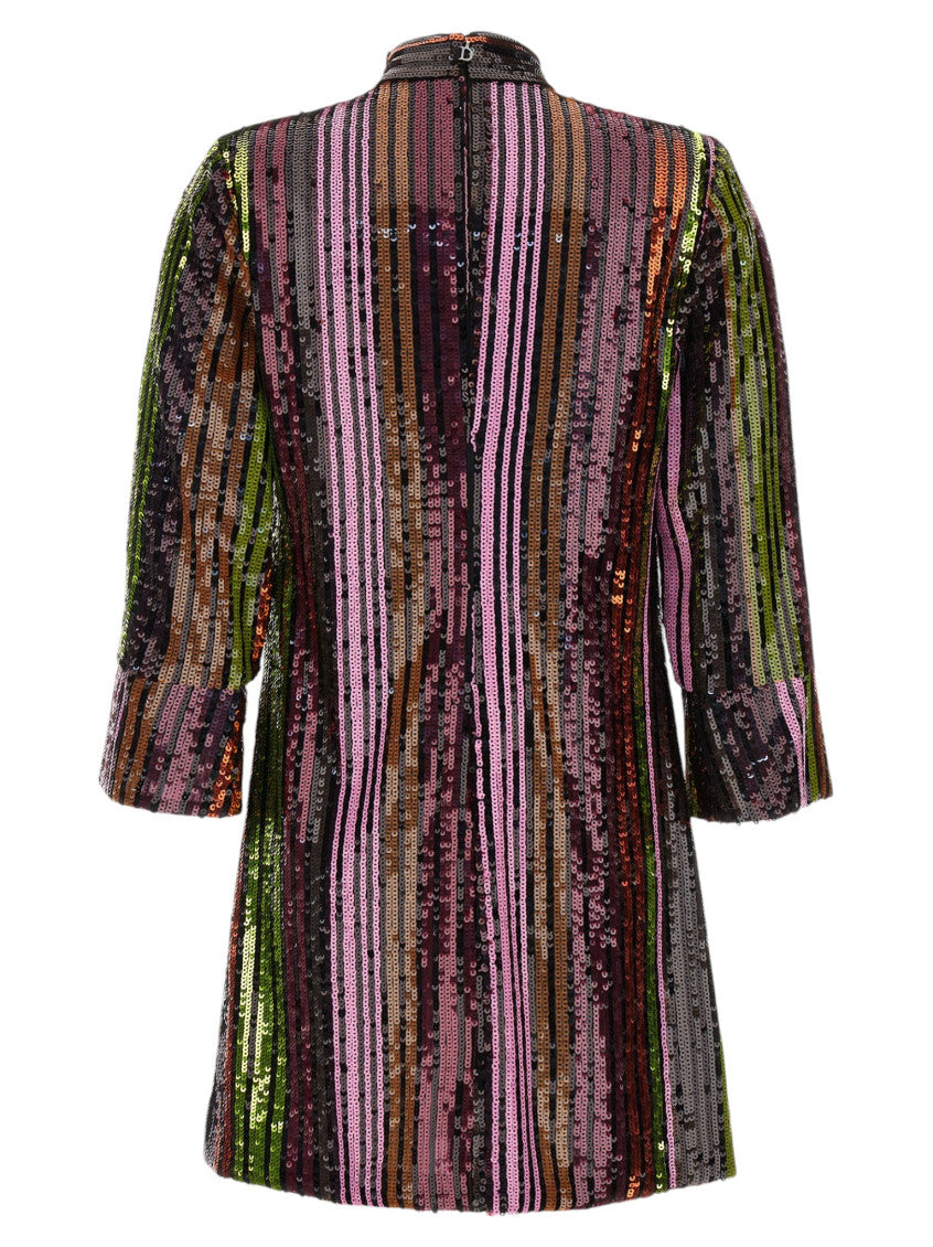 Multicolor Sequin Mini Dress 2