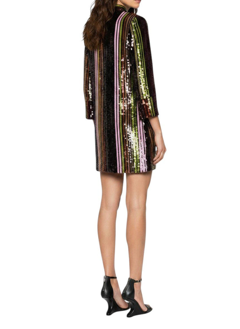 Multicolor Sequin Mini Dress 4