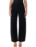 Black Relaxed High Rise Jeans 1