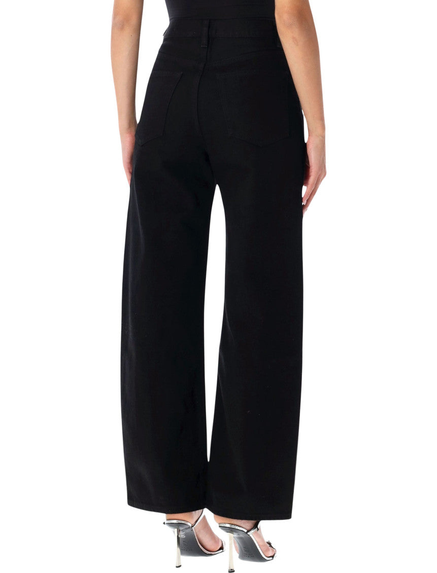 Black Relaxed High Rise Jeans 2