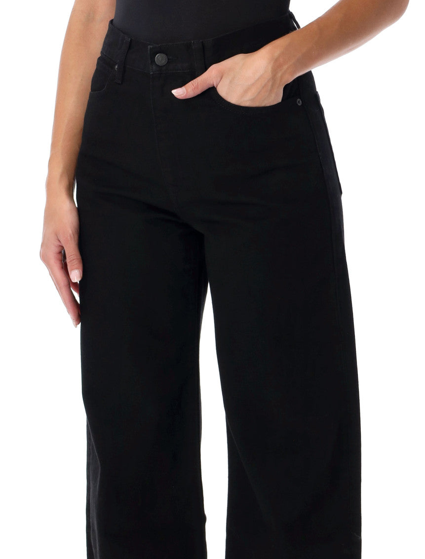 Black Relaxed High Rise Jeans 3