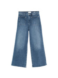 Blue Flared High Rise Jeans 1