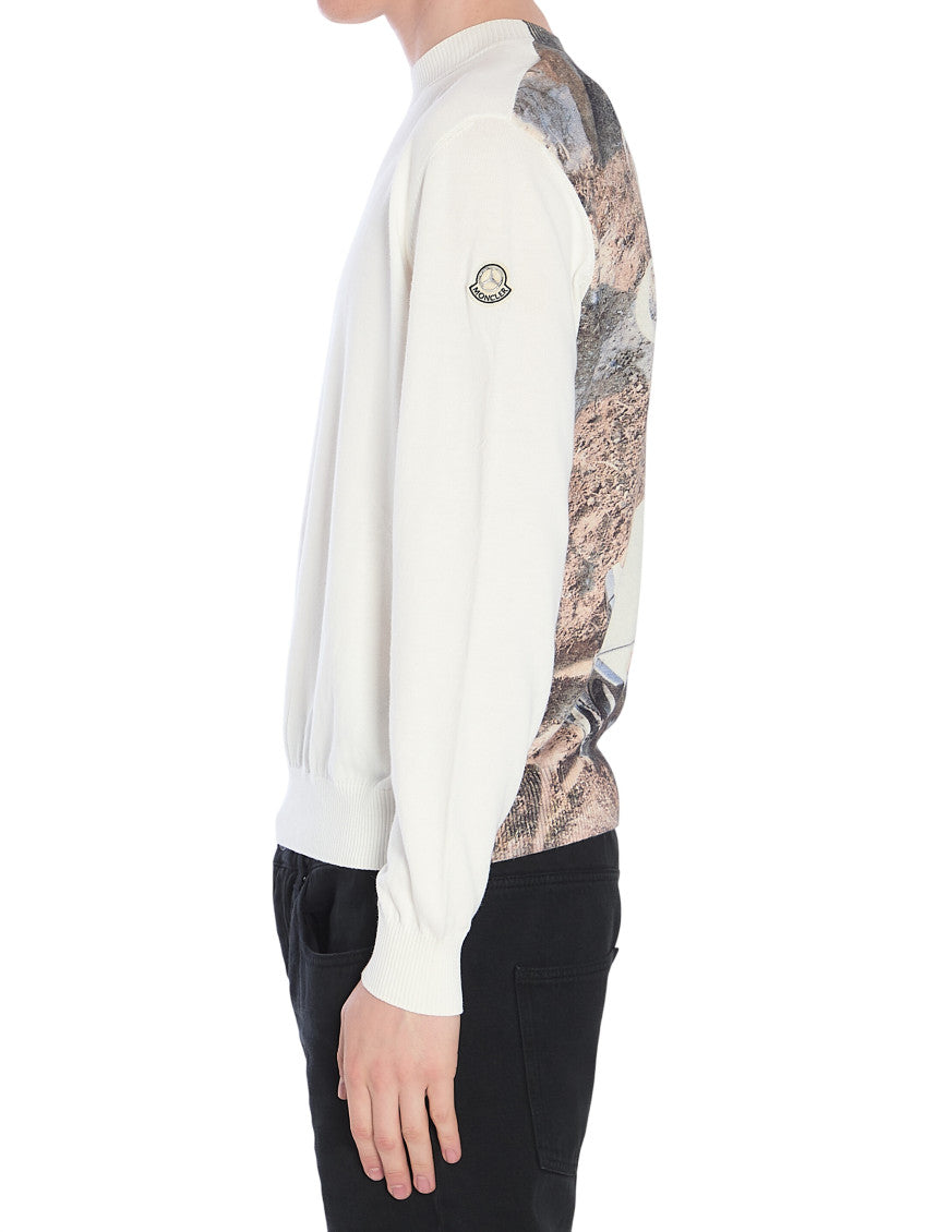 White Crew Neck Sweater 2