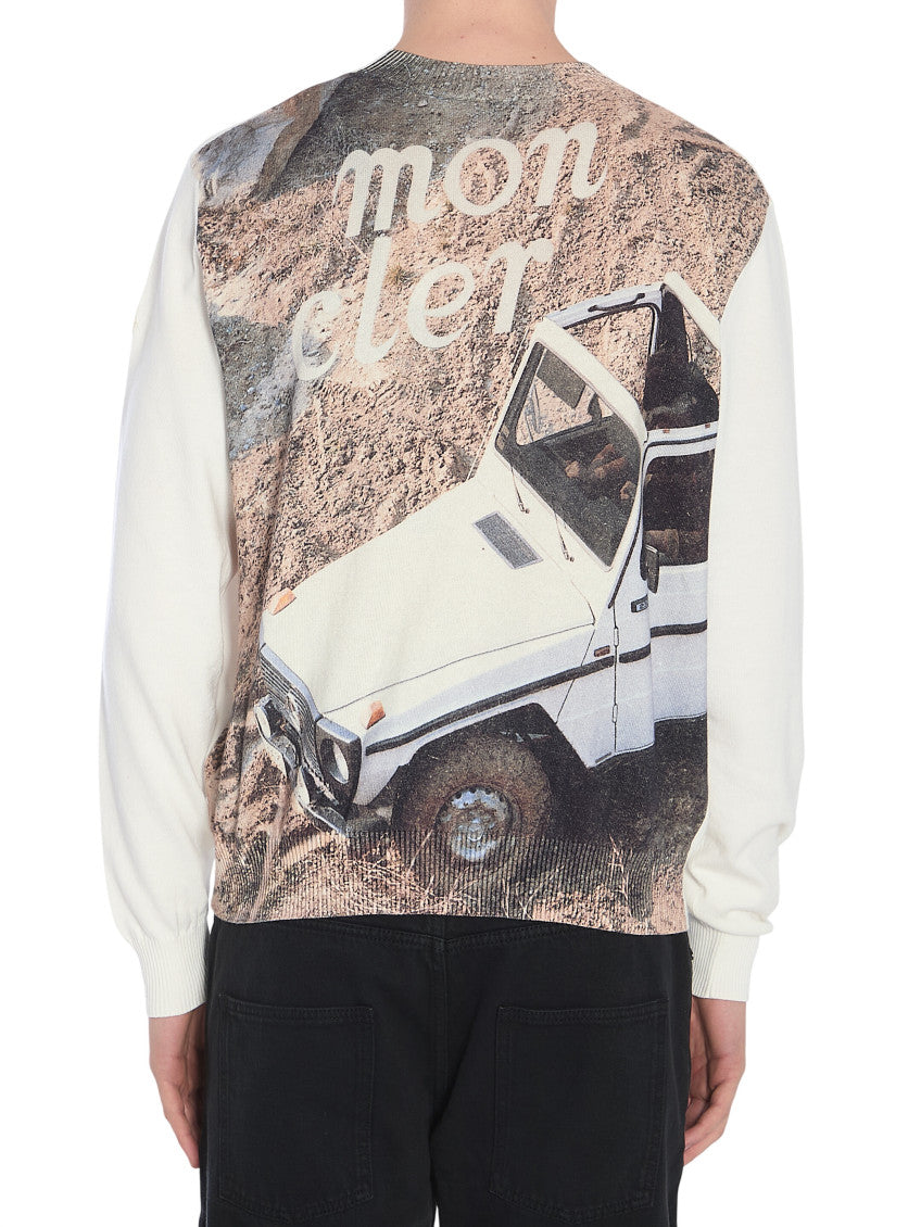 White Crew Neck Sweater 3
