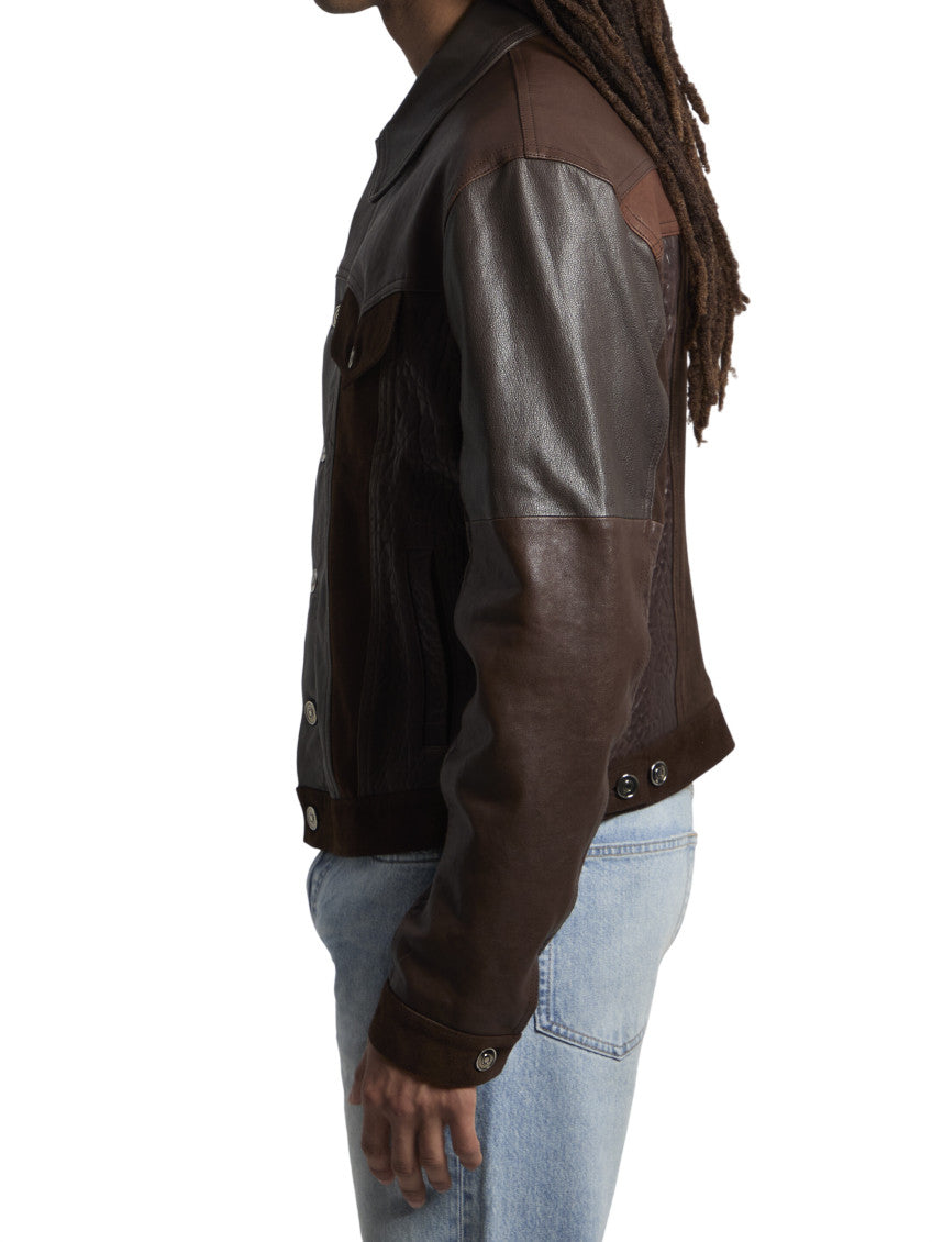 Dark Brown Solid Jacket 2