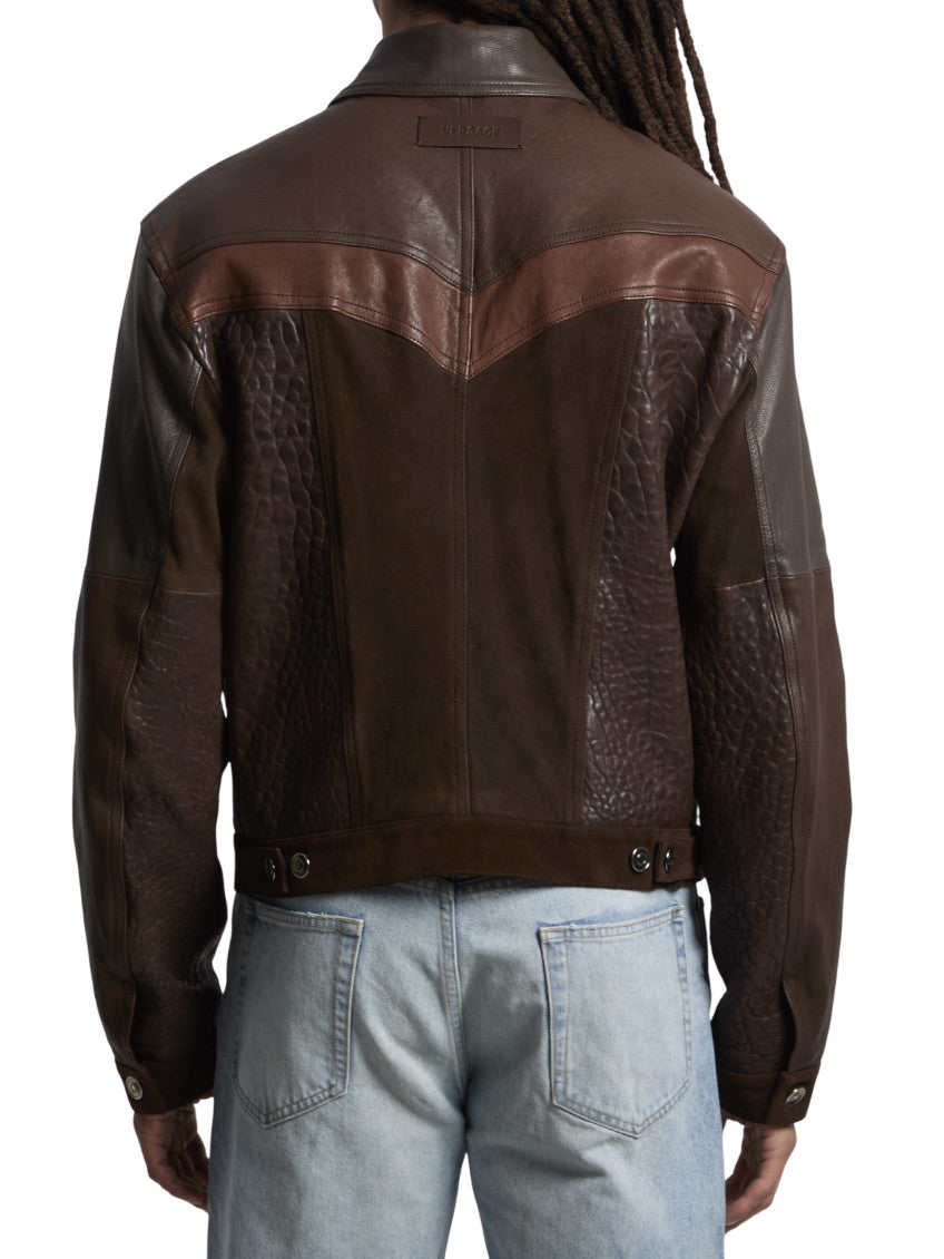 Dark Brown Solid Jacket 3