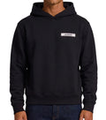 Black Relaxed Logo Hoodie 1