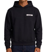 Black Relaxed Logo Hoodie 1