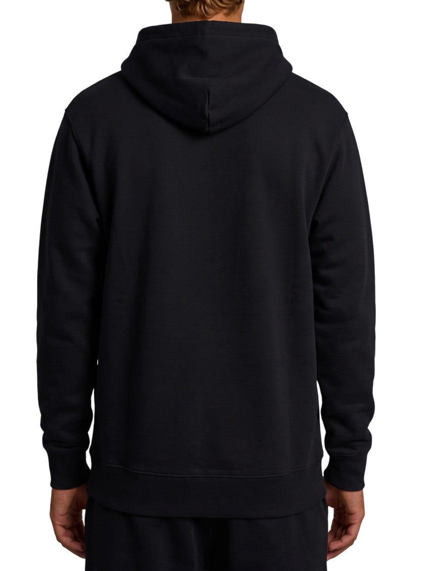 Black Relaxed Logo Hoodie 2