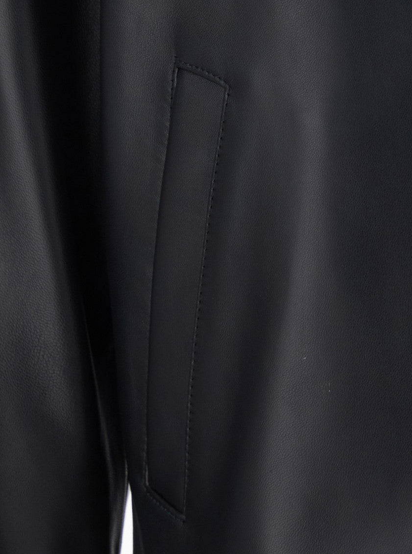 Black Shirt Collar Jacket 3