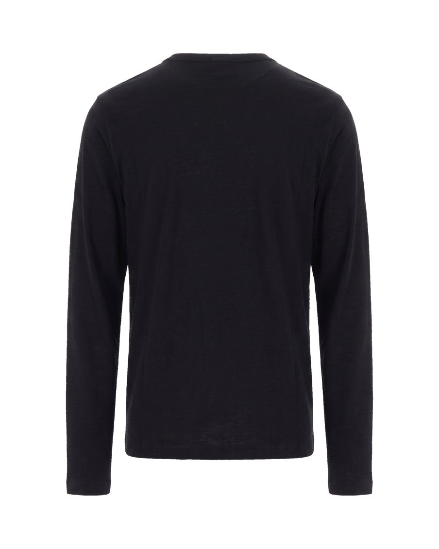 Black Crew Neck T-Shirt 2