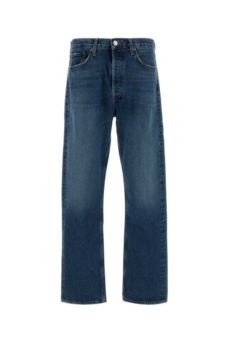 Blue High Rise Jeans 1