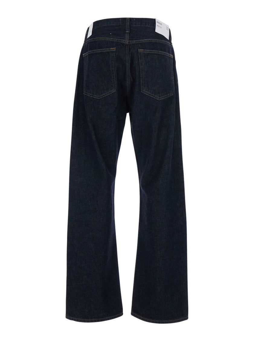 Dark Blue Regular Jeans 2