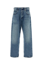 Light Blue Straight Jeans 1
