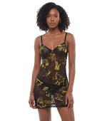 Black Graphic V Neck Lounge & Sleepwear 1