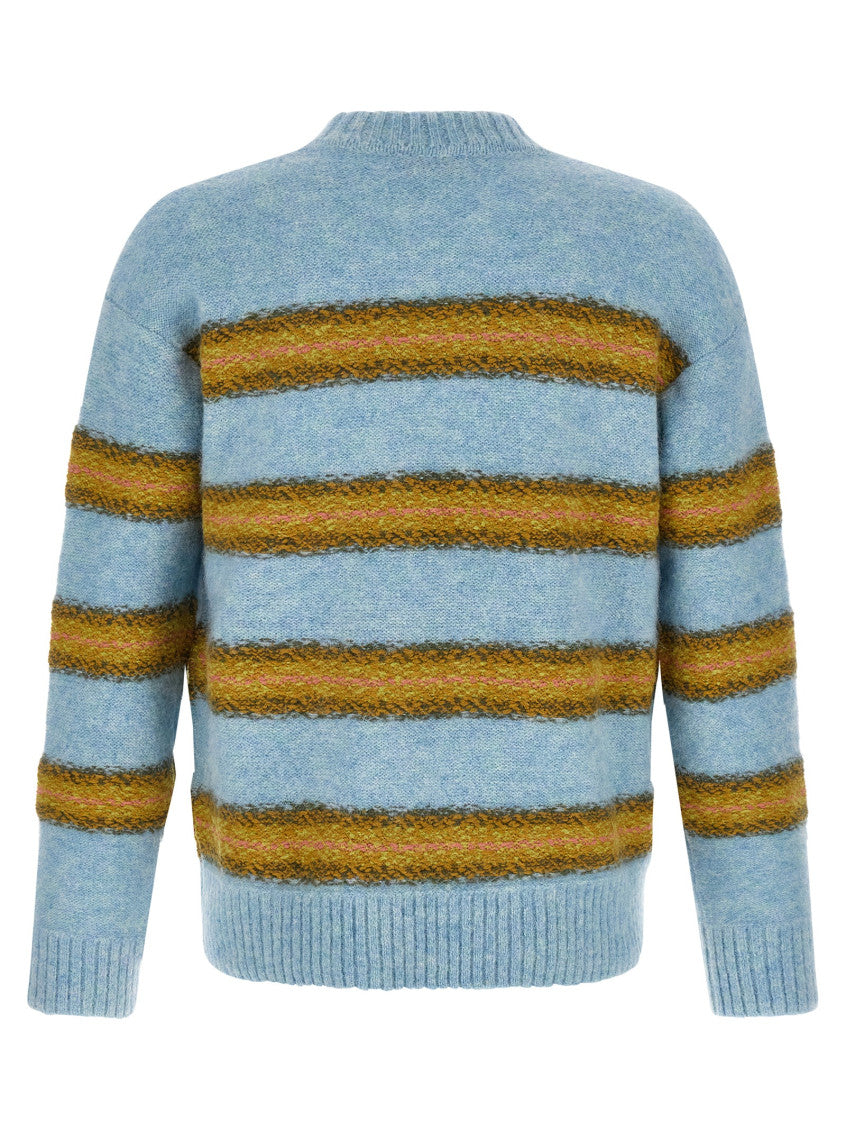 Sky Blue Stripes Sweater 2