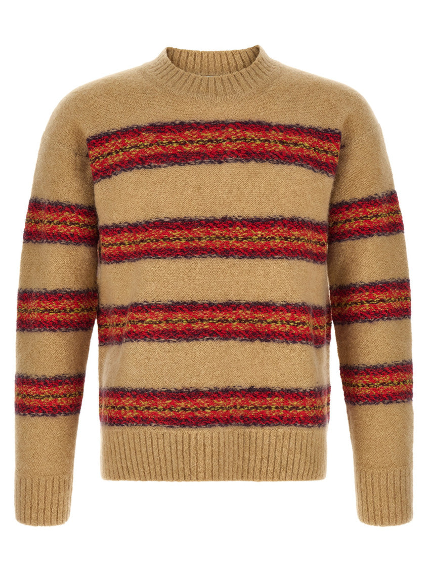 Beige Crew Neck Sweater 1
