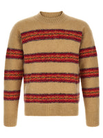 Beige Crew Neck Sweater 1