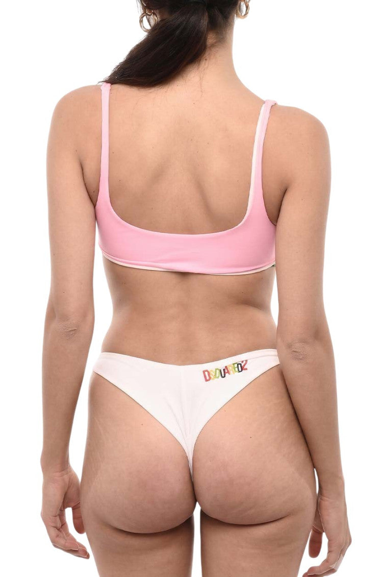 Pink Logo Swimwear 2