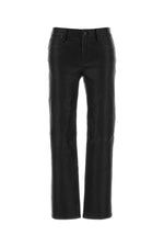 Black Slim Mid Rise Jeans 1