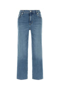 Blue Straight High Rise Jeans 1