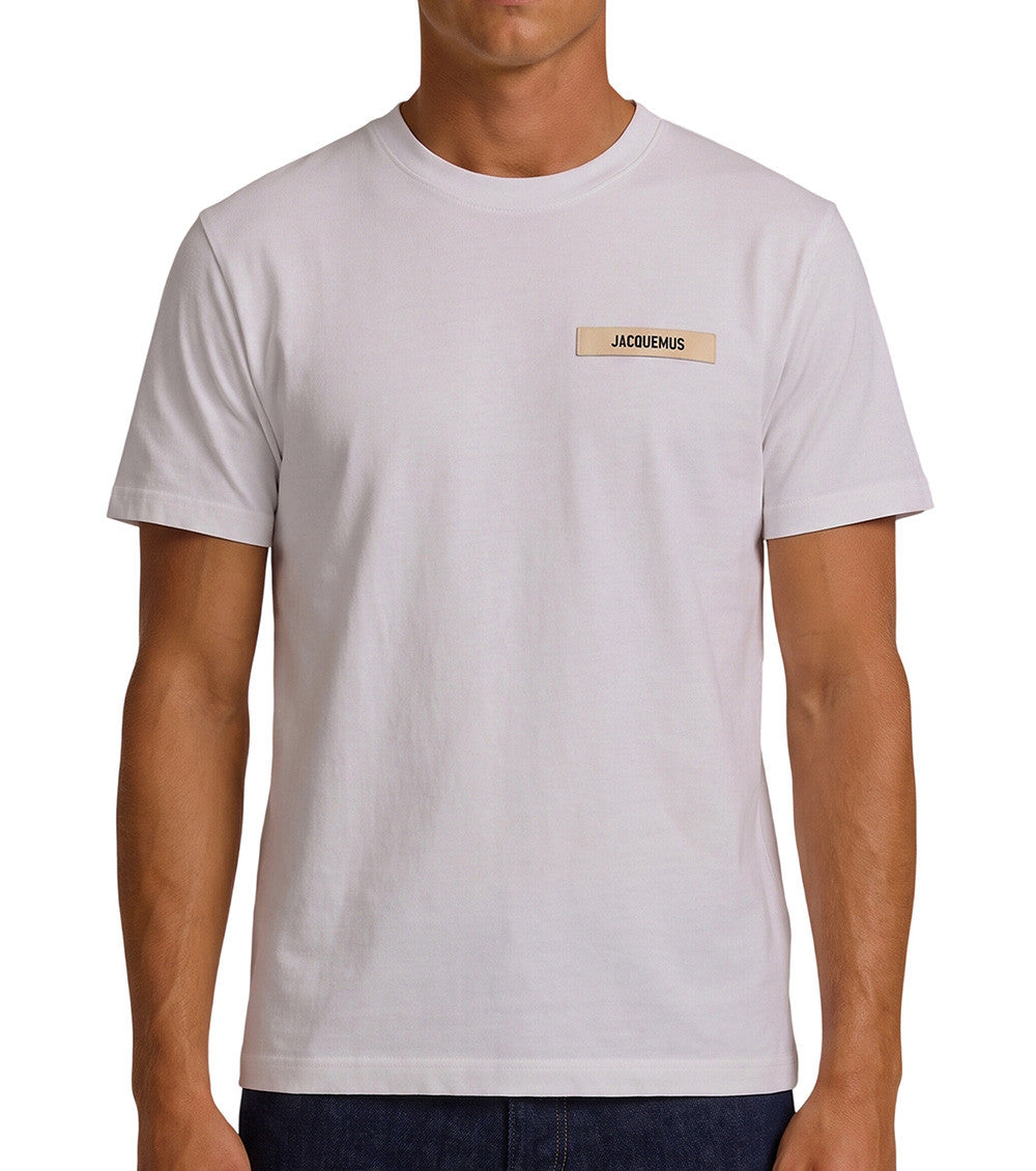 White Relaxed Logo T-Shirt 1