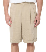 Light Beige Relaxed Shorts 1