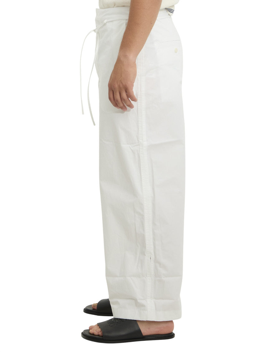 White Relaxed Trousers 2