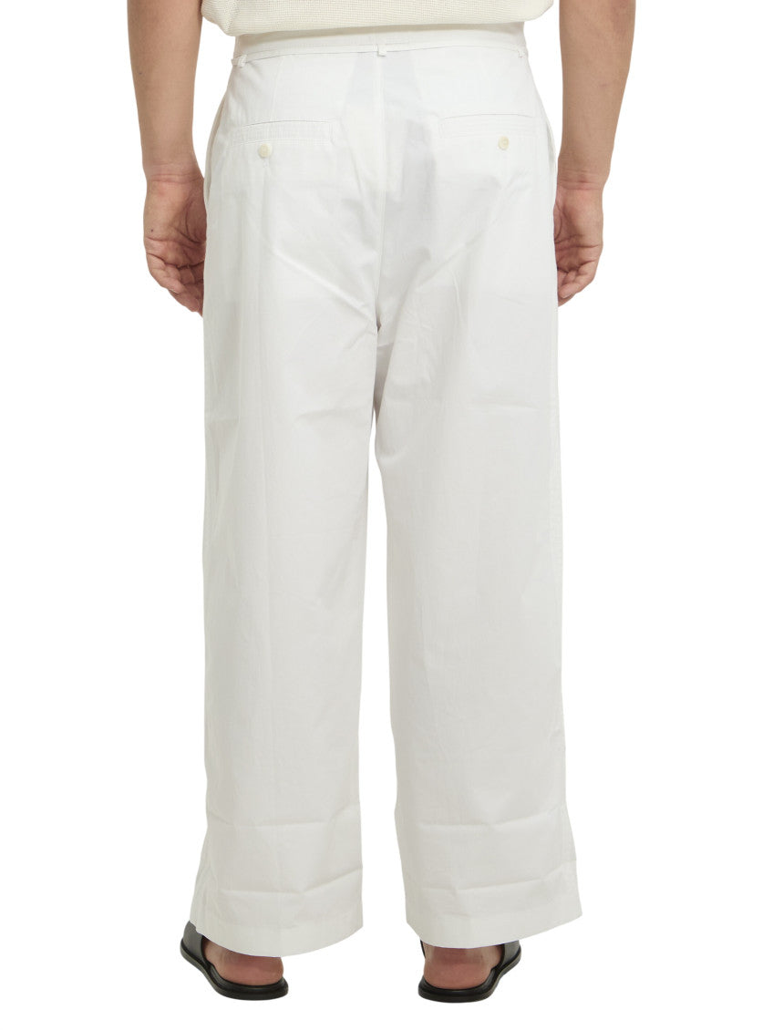 White Relaxed Trousers 3
