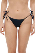Black Bikini Bottom Swimwear 1