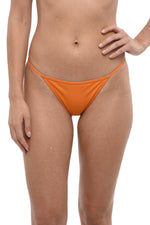 Orange Bikini Bottom Swimwear 1