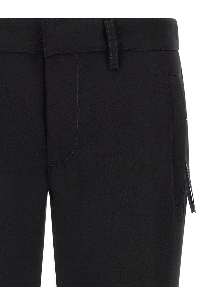 Black Tapered Mid Rise Jeans 3