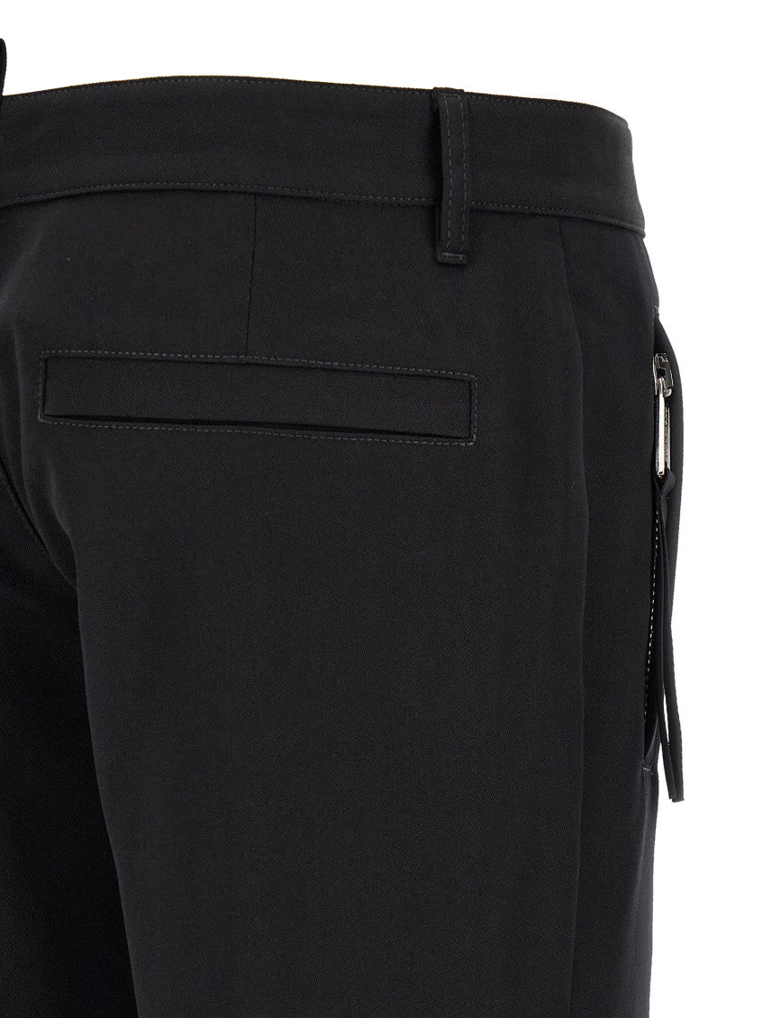 Black Tapered Mid Rise Jeans 4