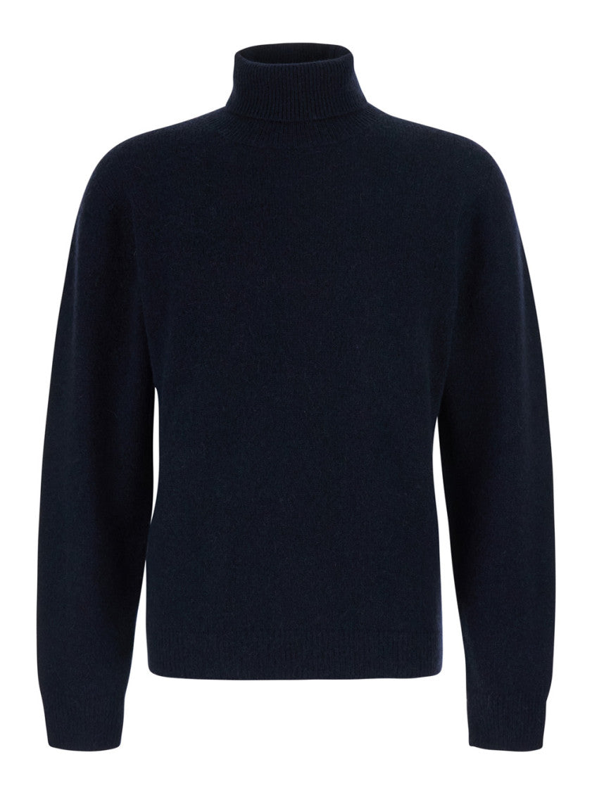 Navy Blue Turtle Neck Sweater 1